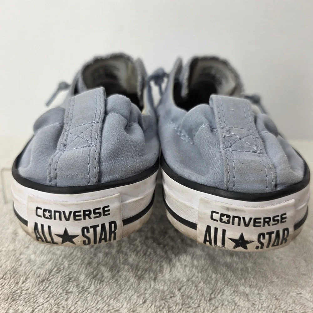 CONVERSE ALL STAR Stretch Elastic Heel Women's SIZE 9 Ladies Blue Lace Shoes